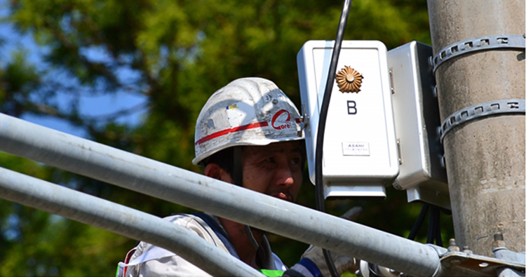 交通安全施設の工事イメージ01